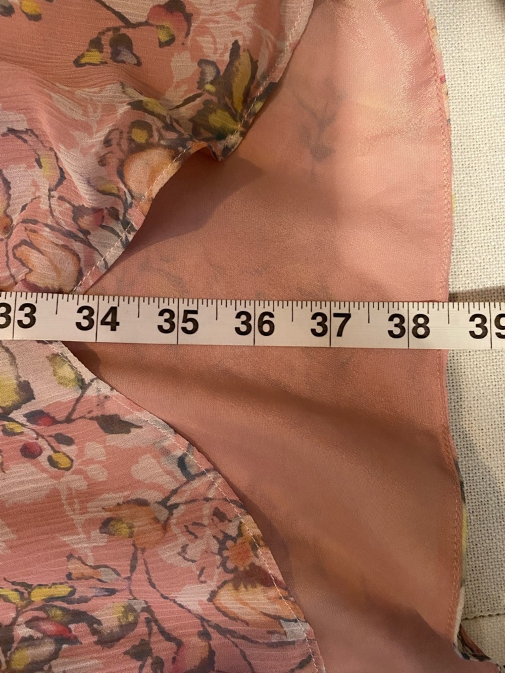 Sundance Silk Floral Wrap Dress Pink Boho Cottagecore Long Sleeve Size 6 NWT - Picture 11 of 13